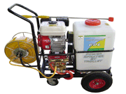 Power sprayer units