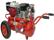 Gasoline engine compressors